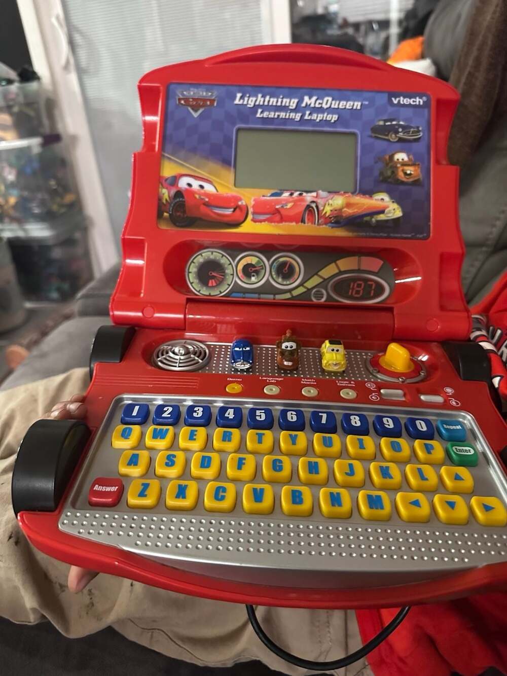 VTech Disney Pixar Cars Lightning McQueen Learning Laptop